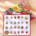 thumbnail image 2 of Calendario de Adviento de 24 cuadrículas no tóxico DIY pulsera traje para niños regalos de Navidad (C) Likrtyny Para estrenar, 2 of 9