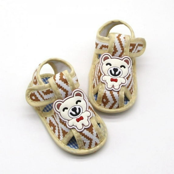Xinhuaya Baby Boy Girl Shoes Cartoon Animal Gentleman Sandals Soft Sole Shoes