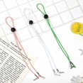 thumbnail image 3 of Paquete de 7 cordones para máscara, comodidad para aliviar la presión de los oídos, longitud ajustable, adecuado para cordón de máscara para niños adultos, soporte para máscara, 3 of 5