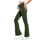 thumbnail image 2 of TaTaai Women's Plus Size Blue Yoga Pants High Waisted Solid Full Length Leggings Stretchy Non-See-Through Gym Workout Fitness Lounge Gift, 2 of 8