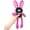 B, variant on Pull Up Rabbit Plush Toy, Interactive Stretchy Design, Cute Bunny Keychain, Ultra-Soft Stuffed Funny Bunny Animal Keychain
