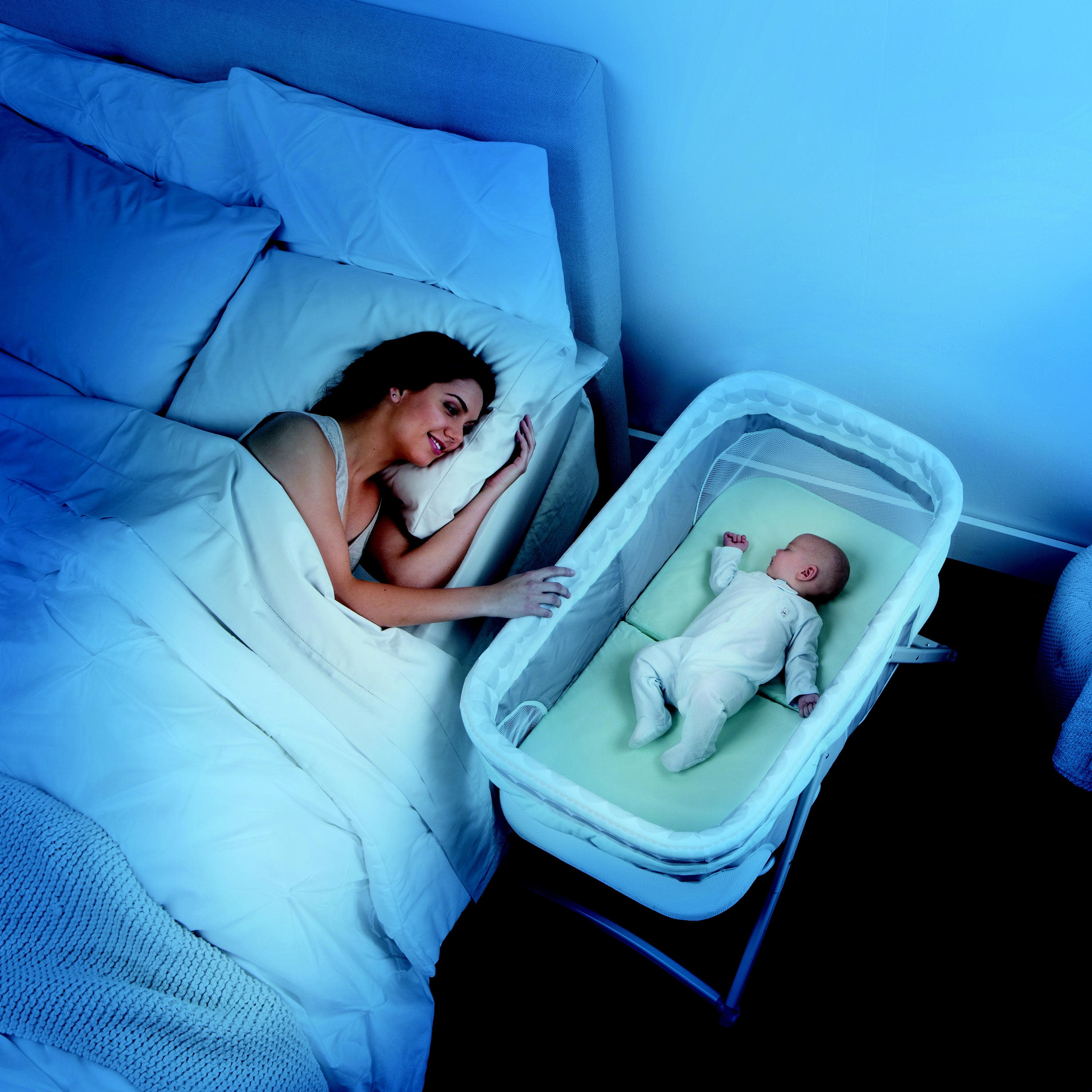 Ingenuity Brandclub Ingenuity Foldaway Rocking Portable Infant Bassinet Juniper