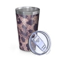 thumbnail image 2 of 16oz Tumblers Purple and Pink Leopard Pattern Stainless Steel Vacuum Insulated Double Wall Travel Tumbler Cups Mug with Lid and Straw,Cleaning Brush for Coffee,Tea, 2 of 4