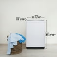 thumbnail image 6 of Danby 1.6 cu. ft. Compact Top Load Washing Machine in White (DWM055A1WDB-6), 6 of 9