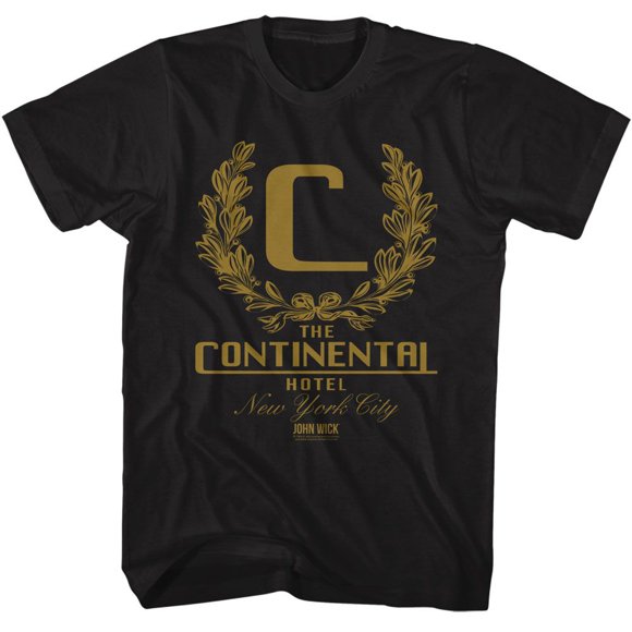 John Wick Continental NYC Light Black Adult T-Shirt