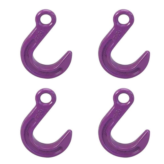 KWB 3/8" Eye Foundry Hook - Grade 100 - 4 Pack