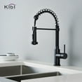 thumbnail image 2 of Kibi Aurora Single Handle Pull Down Kitchen Sink Faucet with Soap Dispenser, 2 of 3