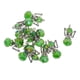 thumbnail image 1 of Paquete De 12 Colgantes De Cristal Facetado Tibetanas Collar en apariencia Pendiente Artesanía - de color verde oscuro, 1 of 9