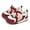 Red-white, variant on TARANIS Toddler Shoes for Boys and Girls, Hook-and-Loop Strap