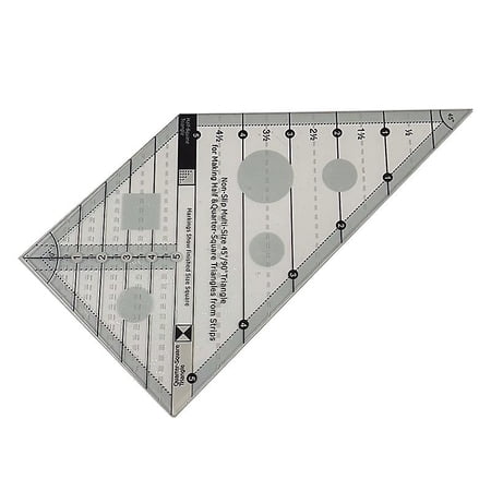 Acrylic Quilting Sewing Ruler Easy Precision Cutting Trapezoidal Clear ...