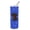 Blue, variant on Carolines Treasures WDK1123TBL20 Labrador Retriever Chocolate Design1 Stainless Steel 20 oz Skinny Tumbler Blue 20 oz