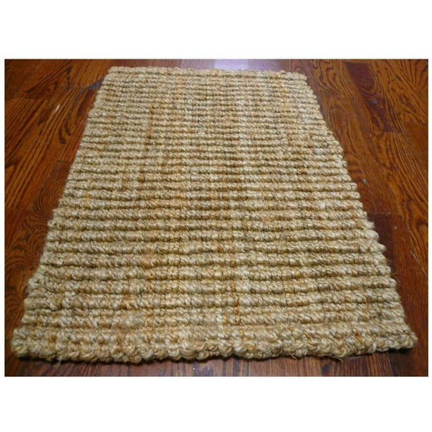 Safavieh NF447A Natural Fiber Collection Basketweave Summer Seagrass