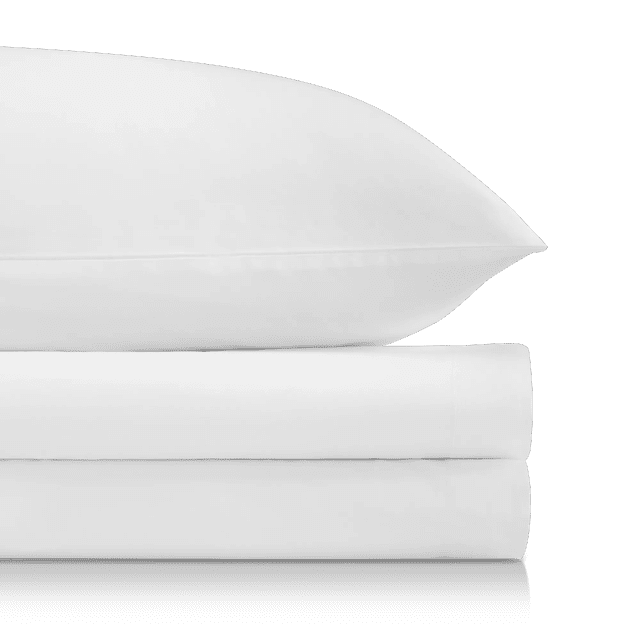 Bouclair Ensemble de Draps en Bambou Blanc 4 Pcs Très Grand