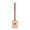 Pink, variant on Silicone Toilet Brush with Toilet Brush Holder Creative Cleaning Brush Set