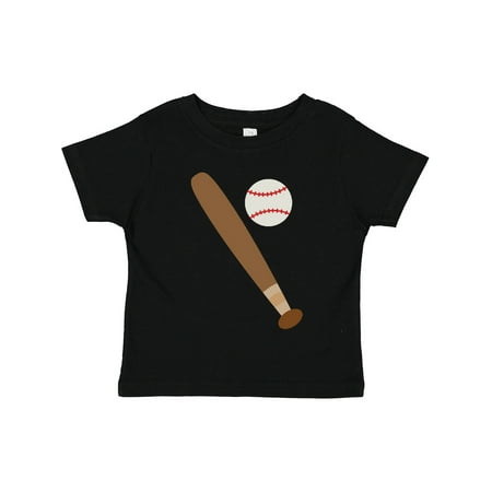 

Inktastic Baseball Bat and Ball Boys or Girls Toddler T-Shirt