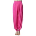 thumbnail image 2 of Elainilye Fashion Jogging Pants for Women Loose Modal Fitness Pants Casual Yoga Gym Pants Dance Pants,Pink, 2 of 6