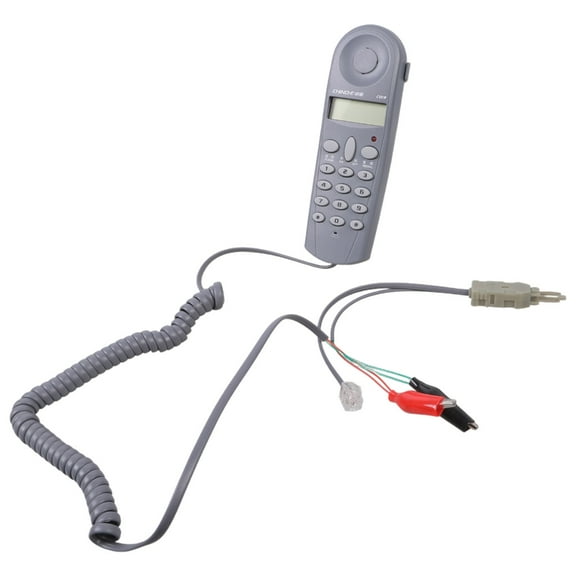 C019 Basic Trimlines Corded Phone, 13 Number Memory, Wall Mountable Phone