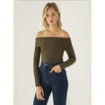 thumbnail image 3 of Off Shoulder Jersey Top, 3 of 5