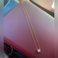 thumbnail image 3 of Hermès Collier Pendentif Mini Pop H en Or Laqué Blanc, 3 of 5