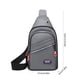 thumbnail image 3 of ¡Compra y Ahorra!, Bolso de pecho de nailon impermeable para hombre - Elegante paquete frontal - Bolso bandolera multicapa de gran capacidad Akmoler, 3 of 9
