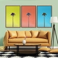 thumbnail image 3 of IDEA4WALL 3 Piece Canvas Wall Art Tropical Palm Trees Canvas Prints Framed Wall Art Decor, 3 of 4