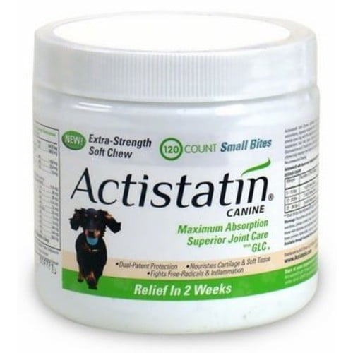 Actistatin Canine Extra-Strength Soft Chews for Small Dogs (120 count)