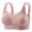 Pink, variant on Asxite Bras for Women Plus Size No Underwire Thin Wireless Push Up Tube Top Backless Loose and Breathable Daily