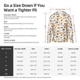 thumbnail image 6 of Picia Dog Faces Women's Men's UPF 50+ Sun Protection Hoodie Shirt Long Sleeve SPF Fishing Outdoor UV Hiking Lightweight Shirts-Large, 6 of 9
