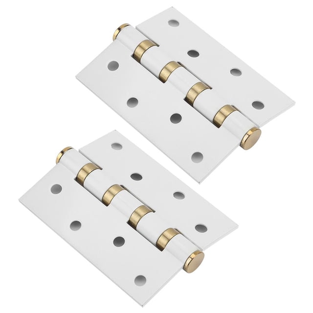 Bisagra de puerta de acero inoxidable de 4 pulgadas y 3mm, silenciador de hojas sueltas, bisagras amortiguadoras, rodamiento silencioso para puertas de madera