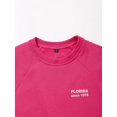 thumbnail image 5 of HH TRAF - Conjunto de pantalones cortos de verano para mujer, camiseta de manga corta de punto con cuello redondo y bolsillos de cintura alta y cintura elástica, color rojo rosa, 5 of 5