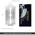 thumbnail image 3 of czcpp-Weishi Extra Stainless Double Edge Safety Razor Blades 50 Blades, 3 of 4