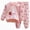 outfits001-Pink, variant on NOLDARES Infant Toddler Winter Clothes Outfits Long Sleeve Graphic Crewneck T-Shirt Sweatpants Cozy 2 Piece Set Size:6-12 M,Yellow