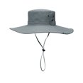 thumbnail image 4 of ZVNAΖH Men's Quick Dry Bucket Hats Outdoor Fisherman Sun Caps UV Protection Boonie Hat for Fishing Hiking Garden Safari Beach, 4 of 4