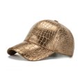 thumbnail image 4 of YOTMKGDO Mens Hats, Baseball Hats Fashion Women Men Sport Animal Print Breathable Beach Baseball Cap Hat Sun Hat, Gold, 4 of 9