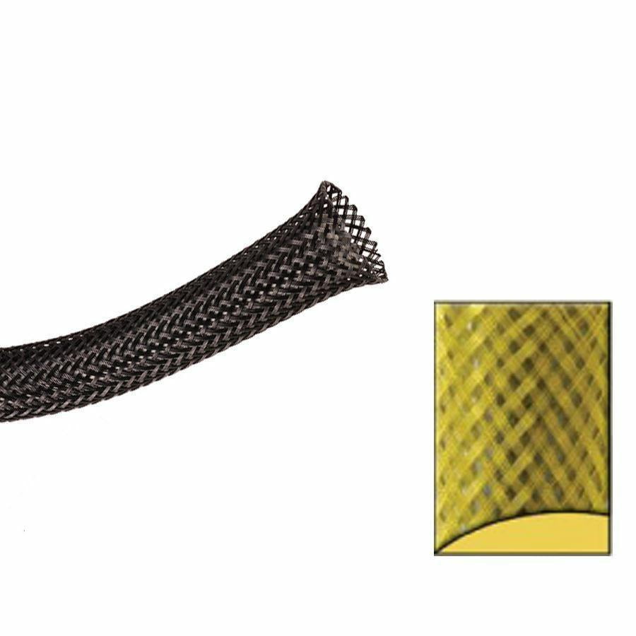 1in Yellow Ultra Wrap Wire Loom50 Feet