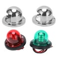 thumbnail image 4 of Red Green Boat Light,  Rustproof Marine Red Green Signal Lamp  For Boat, 4 of 8