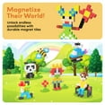 thumbnail image 4 of PicassoTiles 108PCS 1" Magnetic Puzzle Cubes, STEM Educational Building Blocks, Preschool Construction Toy with Idea Book for Kids Age 3+, 4 of 10