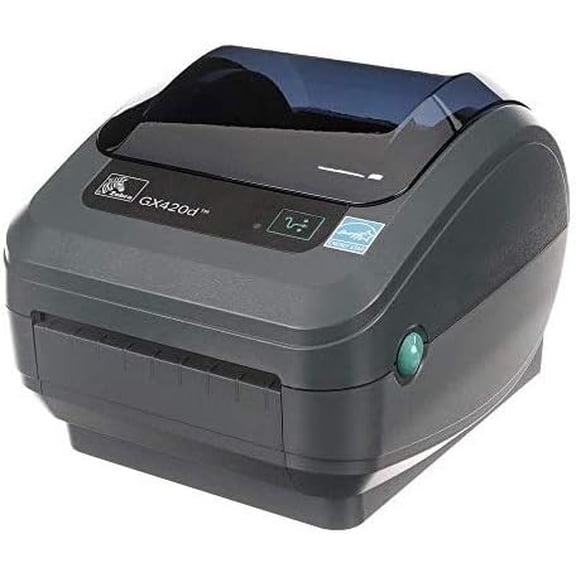 Restored Zebra GX420d Direct Thermal Label Printer 203 DPI USB Serial Ethernet Network (Refurbished)
