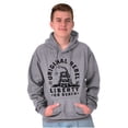 thumbnail image 4 of Original Rebel Liberty Death Gadsden Hoodie Sweatshirt Women Men Brisco Brands M, 4 of 6