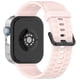 thumbnail image 1 of Silicone Watch Strap For Huawei Watch Fit 4/ Fit 4 Pro/ Fit 3 Black Buckle Wrist Band, 1 of 5