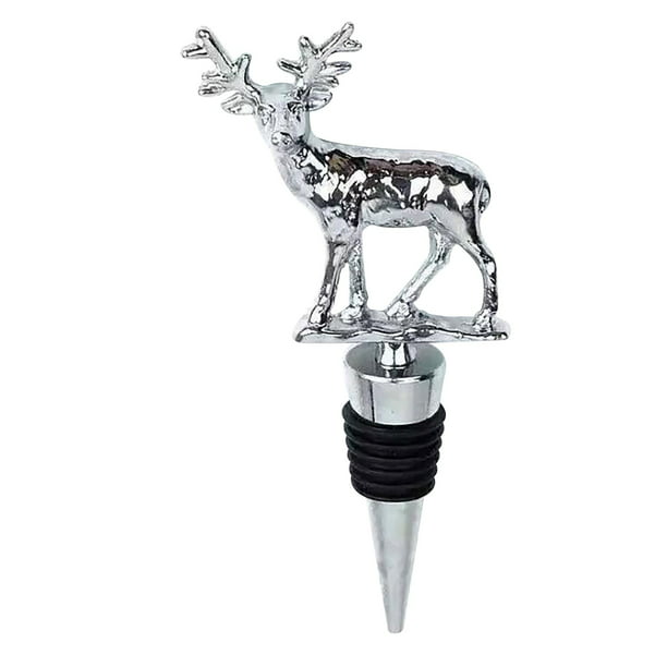 Animal Wine Stopper, Metal Silicone, Simulation Animal Head, Wine Bottle  Stopper 