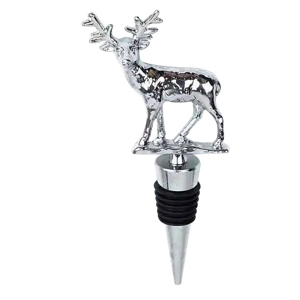 Animal Wine Stopper, Metal Silicone, Simulation Animal Head, Wine Bottle Stopper Animal Wine Stopper, Metal Silicone, Simulation Animal Head, Wine Bottle Stopper