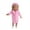 pink, variant on AlevRam 18 Inch Doll Nurse Outfit Doctor Uniform Clothes Set with Medical Style Top & Pants Pretend Play Costume for Girl Dolls