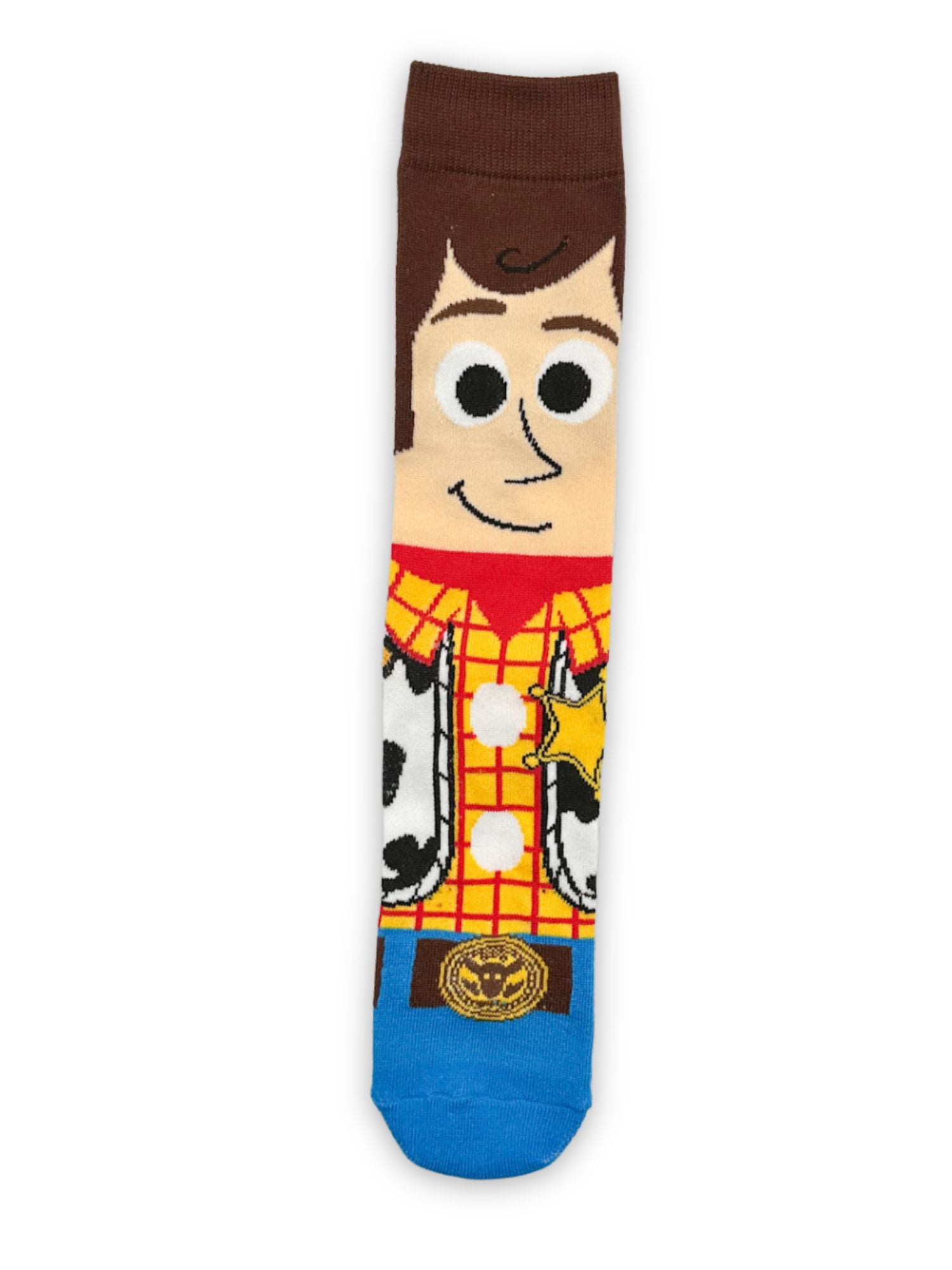 Disney Pixar Toy Story Men's Casual Crew Socks, 6-Pack, Size 8-12