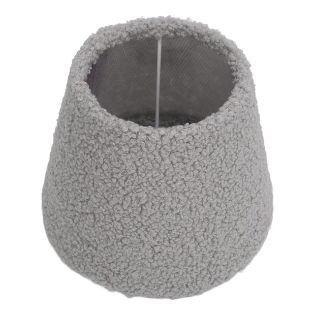 Pantalla de Lámpara de Tela de Repuesto, Tela de Felpa, Suave, Cómoda, Exquisita y Práctica, Para Dormitorio, Estudio y Vestíbulo