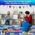 thumbnail image 3 of Quokka Small Classroom Ocean Rug for Kids - 60x41 ABC Rugs for Playroom - Bedroom Alphabet Learning Area Rug - Ocean Toddler Rugs, 3 of 8