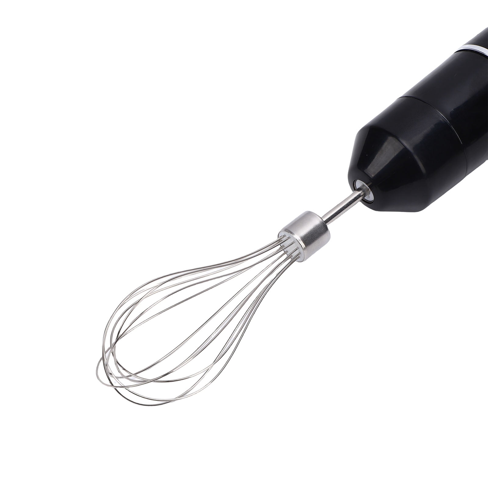 Yajisi Immersion Hand Blender Set 4 in 1 400W Stainless Steel Powerful Handheld Portable Stick Mixer with Chopper and Whisk for Hot Soup Smoothies Baby Food EU Plug, Stainless Steel