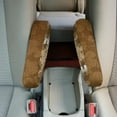 thumbnail image 4 of Yuyamidu Butterfly Car Seat Arm Rest Cover Brown Armrest Cover for Car Truck Van Armrest Covers 2 Pcs Sunflower Car Front Seat Armrest Cover Car Interior Accessories, 4 of 7