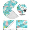thumbnail image 2 of FMSHPON Easter Xmas Christmas Tree Skirt Stand Mat for Holiday Party Decoration Indoor Outdoor 36 inches, 2 of 6