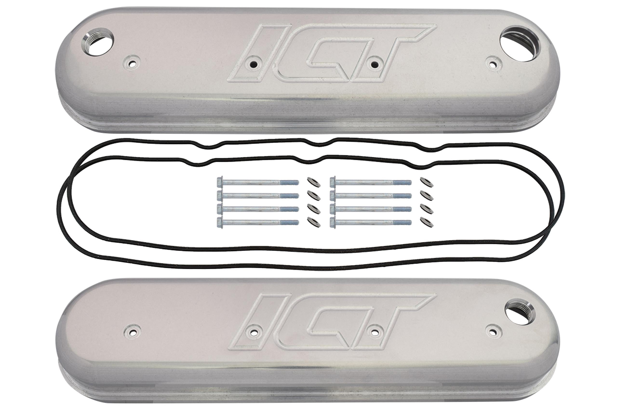 Buy LS Billet Aluminum Valve Cover Set 12orb PCV LS1 LS2 LSX LS7 LS3